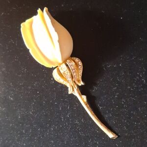 Rose Bud Pin 3.5" long